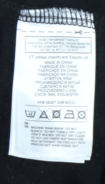 Adidas Men's Black 2XL Pullover Hoodie