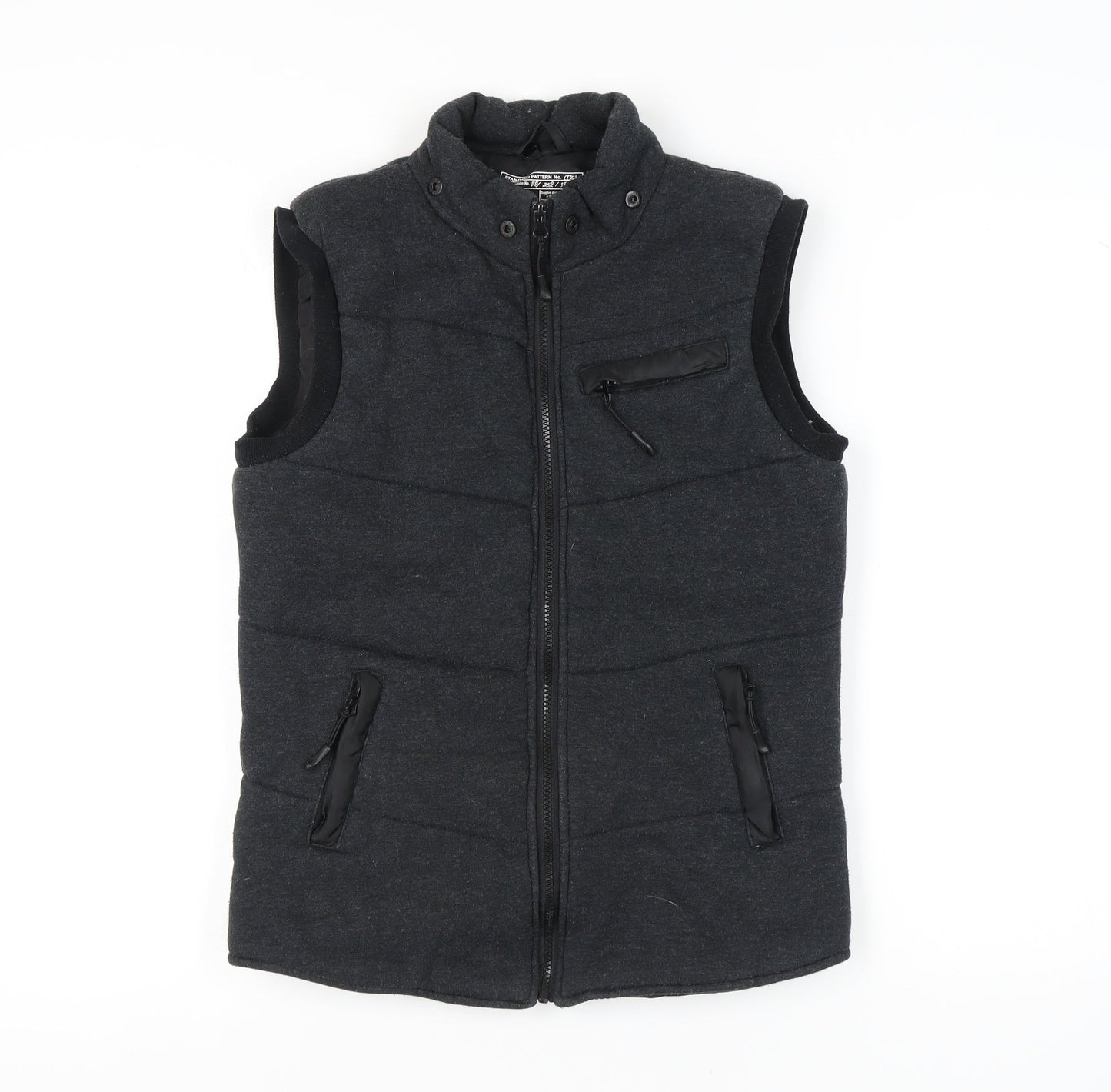 Womens UK Size XS New Look Black Puffer Jacket
