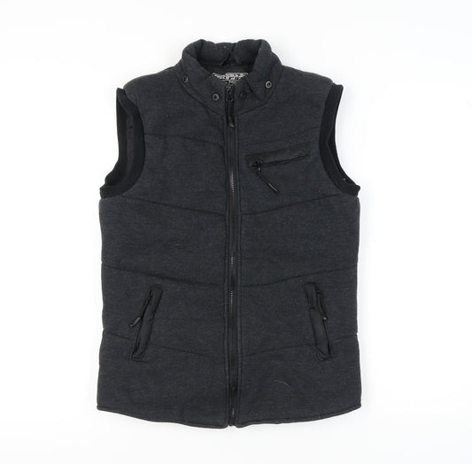 Womens UK Size XS New Look Black Puffer Jacket