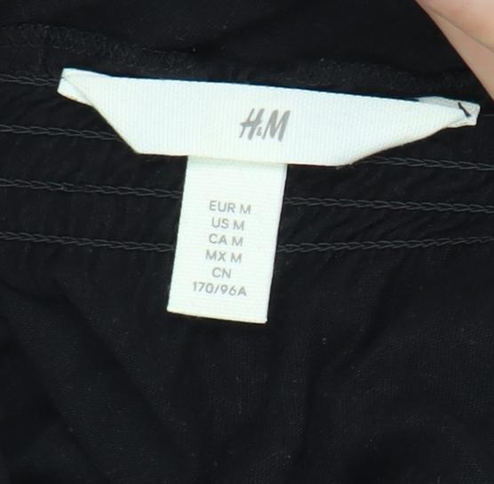 H&M Women's Black Slip Dress Size 12