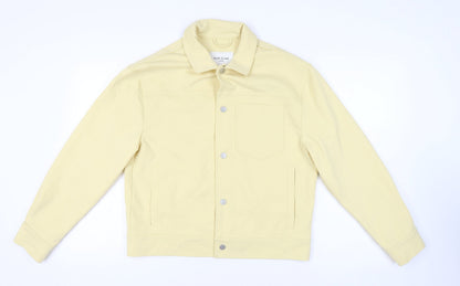Mens UK Size M River Island Beige Basic Jacket