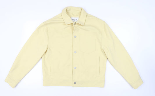 Mens UK Size M River Island Beige Basic Jacket