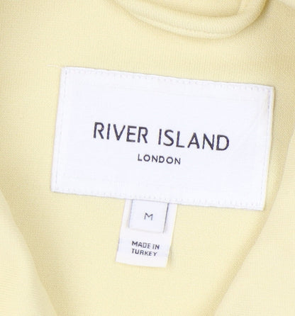 Mens UK Size M River Island Beige Basic Jacket