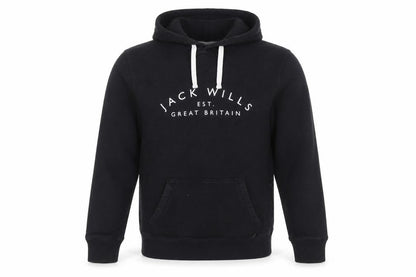 Mens UK Size XS Jack Wills Black Pullover Hoodie
