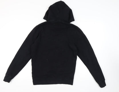 Mens UK Size XS Jack Wills Black Pullover Hoodie