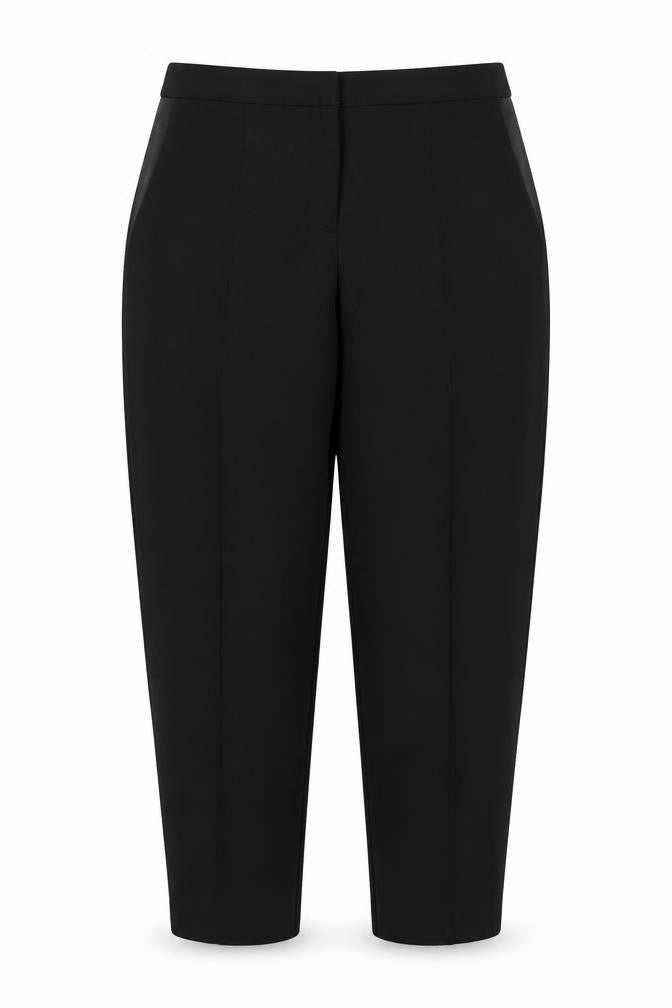 Womens UK Size 14 NEXT Regular Fit Workwear Black Trousers