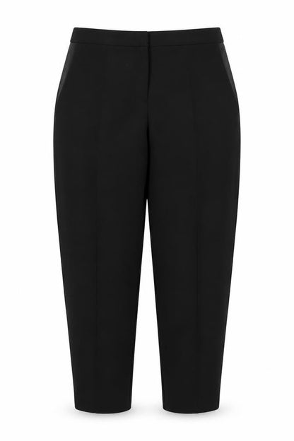 Womens UK Size 14 NEXT Regular Fit Workwear Black Trousers