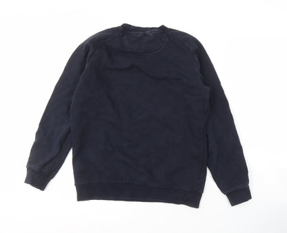 Mens UK Size S DKNY Black Pullover Sweatshirt