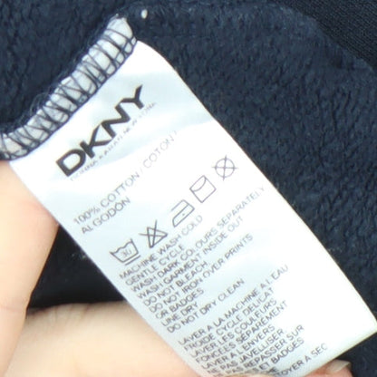 Mens UK Size S DKNY Black Pullover Sweatshirt