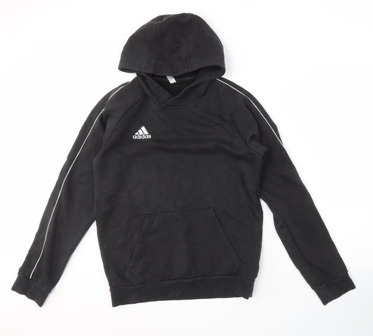 Adidas Men's Black Hoodie Pullover Size S Logo