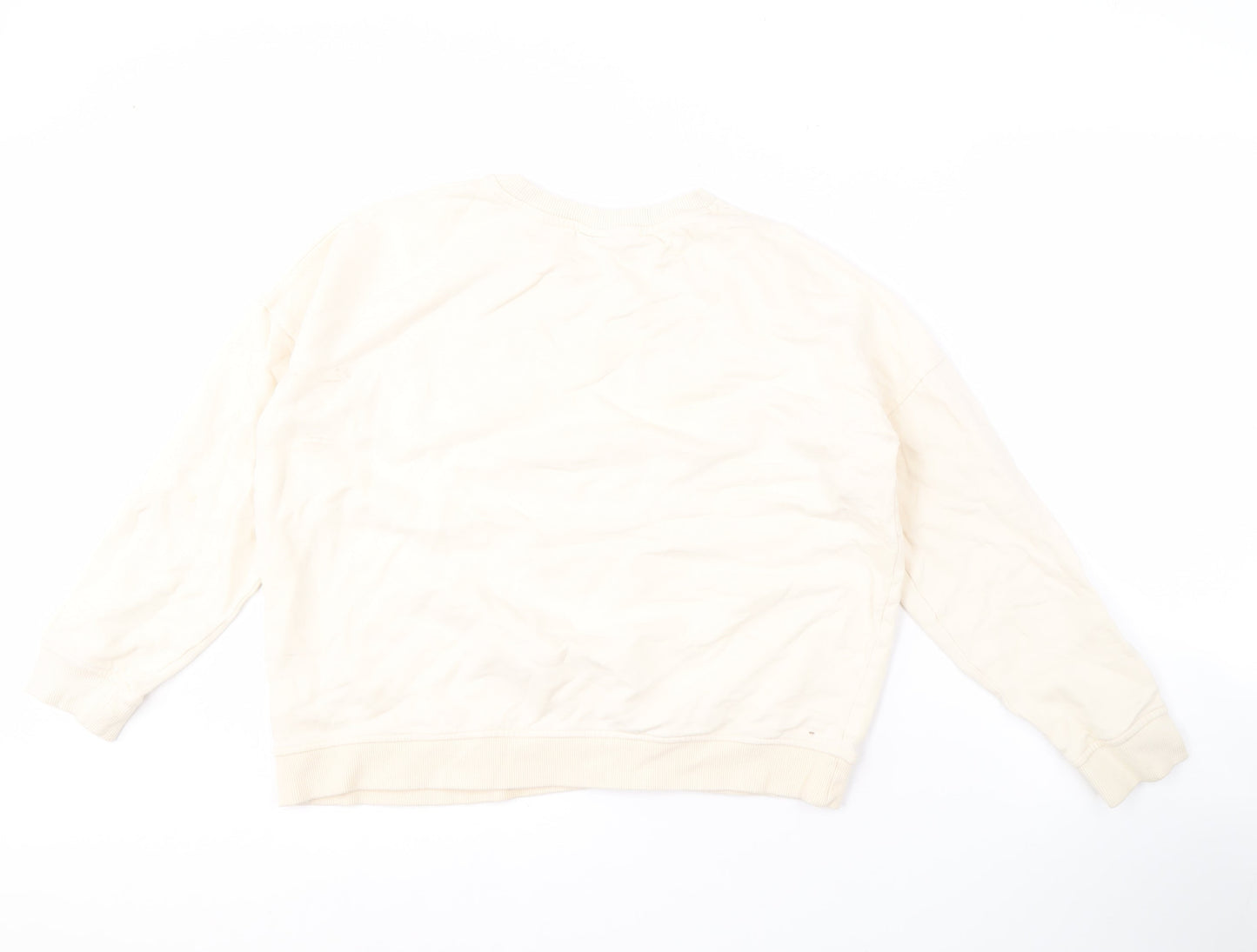 Womens UK Size 12 Disney Beige Pullover Sweatshirt