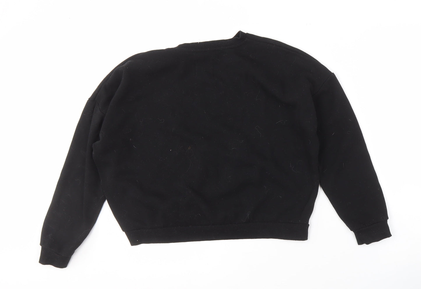 Netflix Stranger Things Black XS UK 6-8 Unisex Pullover Sweatshirt