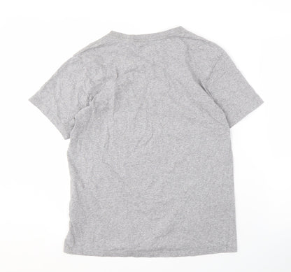 Levi's Men's Grey Cotton Short Sleeve T-Shirt S