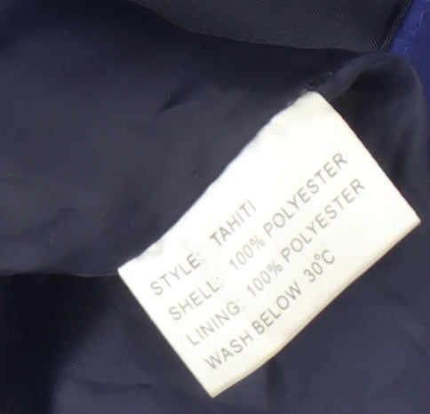 Arctic Storm Men's Blue Hooded Mid-Length Jacket M