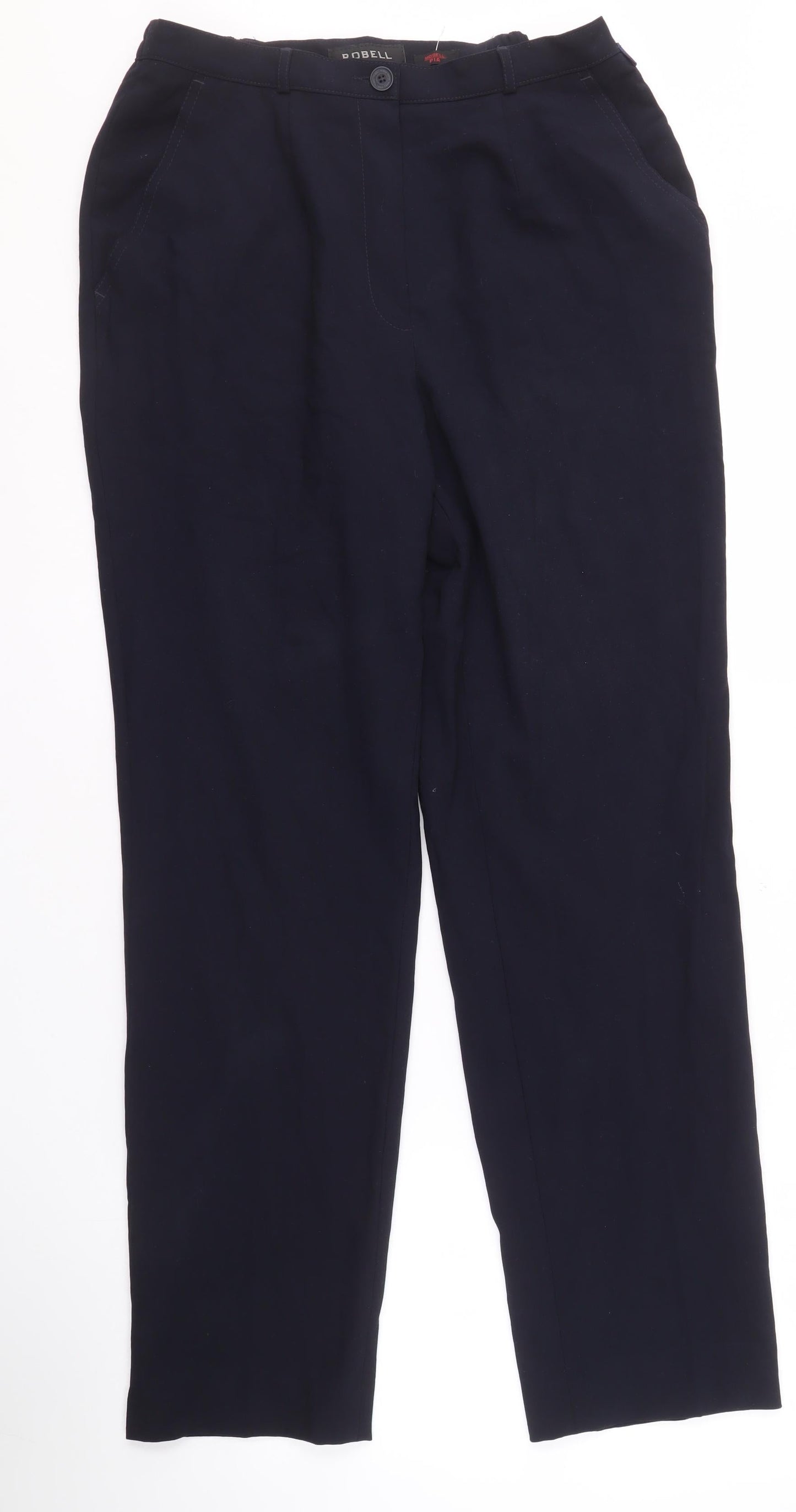 Robell Men's Black Trousers Size 40