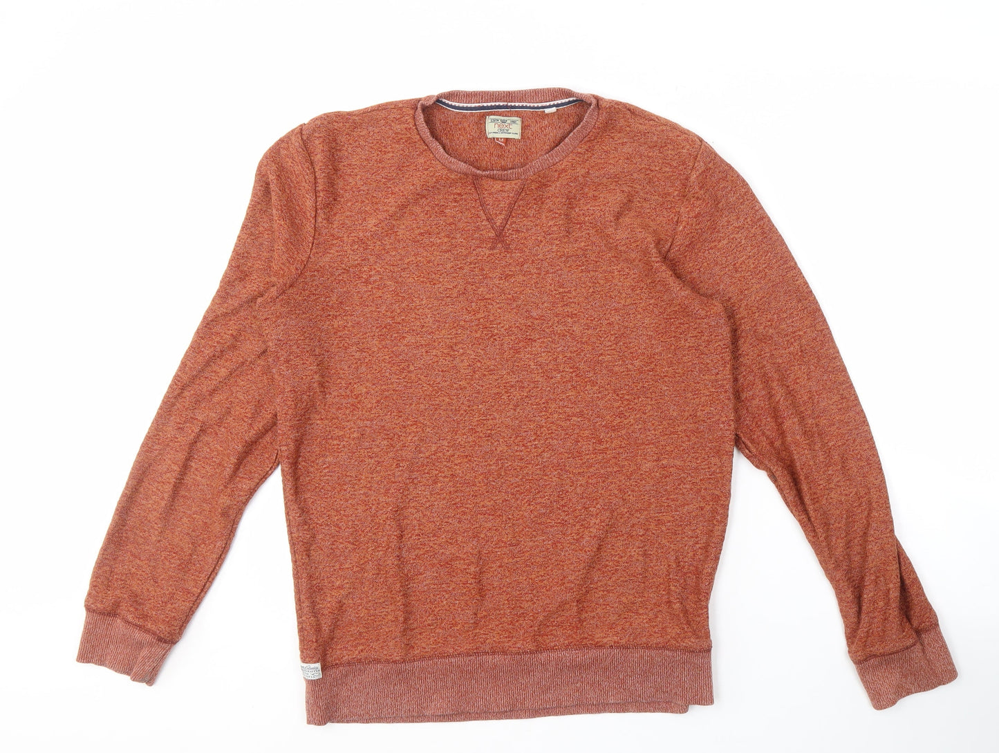 Mens UK Size M NEXT Red Pullover Sweatshirt