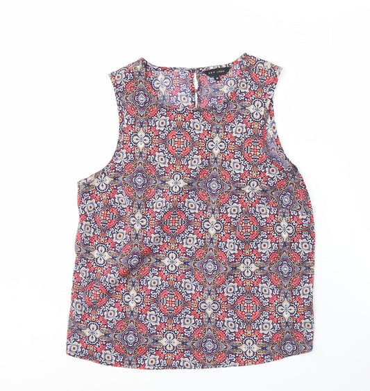 New Look Women's Multicoloured Tank Top Size 14