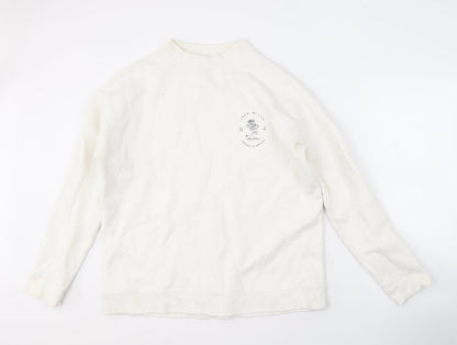 Womens UK Size 16 Jack Wills White Pullover Sweatshirt