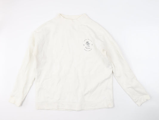 Womens UK Size 16 Jack Wills White Pullover Sweatshirt