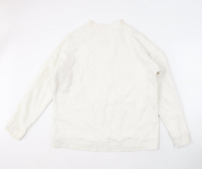 Womens UK Size 16 Jack Wills White Pullover Sweatshirt