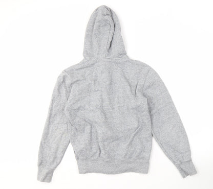 Mens UK Size S Champion Grey Full Zip Hoodie