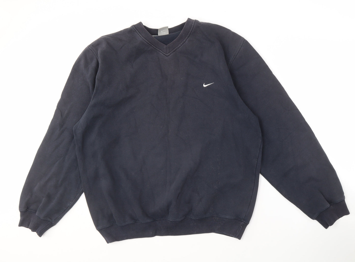 Mens UK Size L Nike Black Pullover Sweatshirt