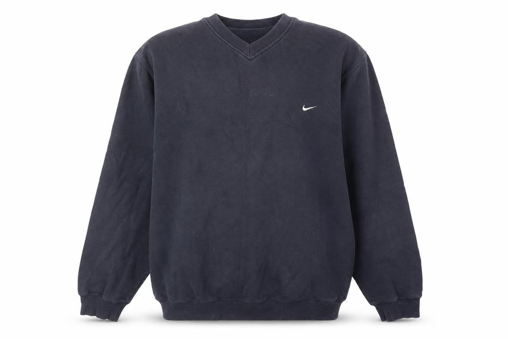 Mens UK Size L Nike Black Pullover Sweatshirt