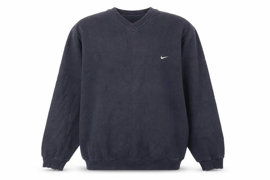 Mens UK Size L Nike Black Pullover Sweatshirt