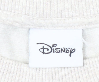 Womens UK Size 20 Disney Beige Pullover Sweatshirt