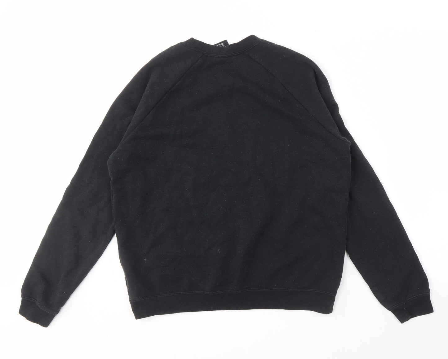 Mens UK Size M Nike Black Pullover Sweatshirt