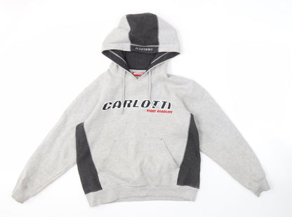 Carlotti Boys Grey Pullover Hoodie - Size L