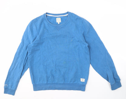 Mens UK Size M Jack Wills Blue Pullover Sweatshirt