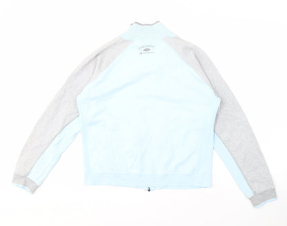 Champion Unisex Blue/Grey Track Jacket M