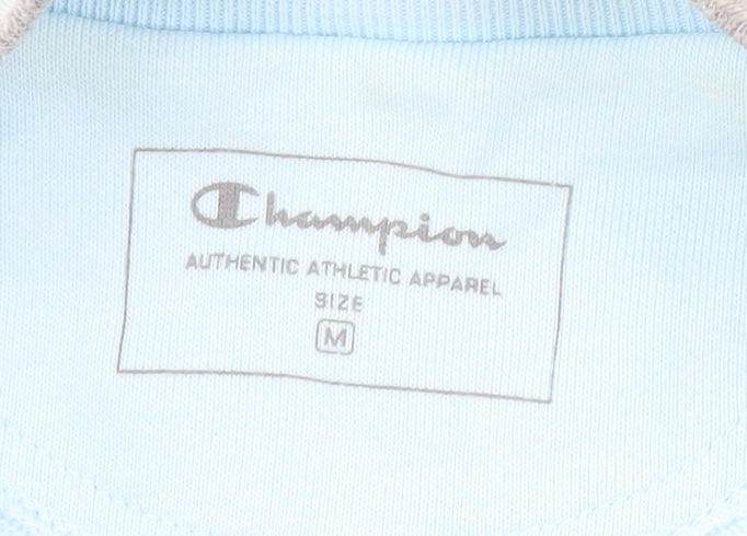 Champion Unisex Blue/Grey Track Jacket M