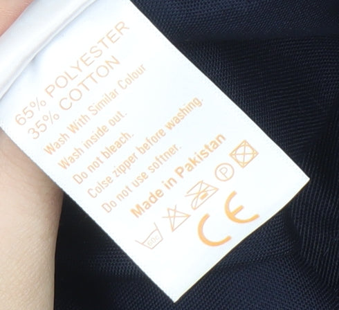 Wright Fits Men's Blue Cargo Trousers, Size S, 32 Waist