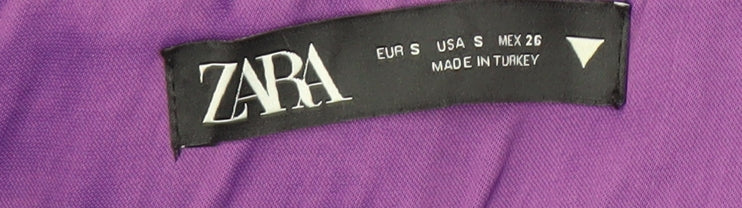 Womens UK Size S Zara   Purple Trousers