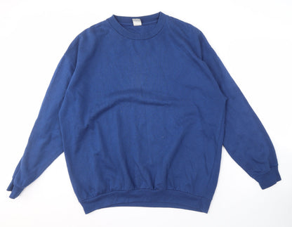 Mens UK Size XL C&A Blue Pullover Sweatshirt