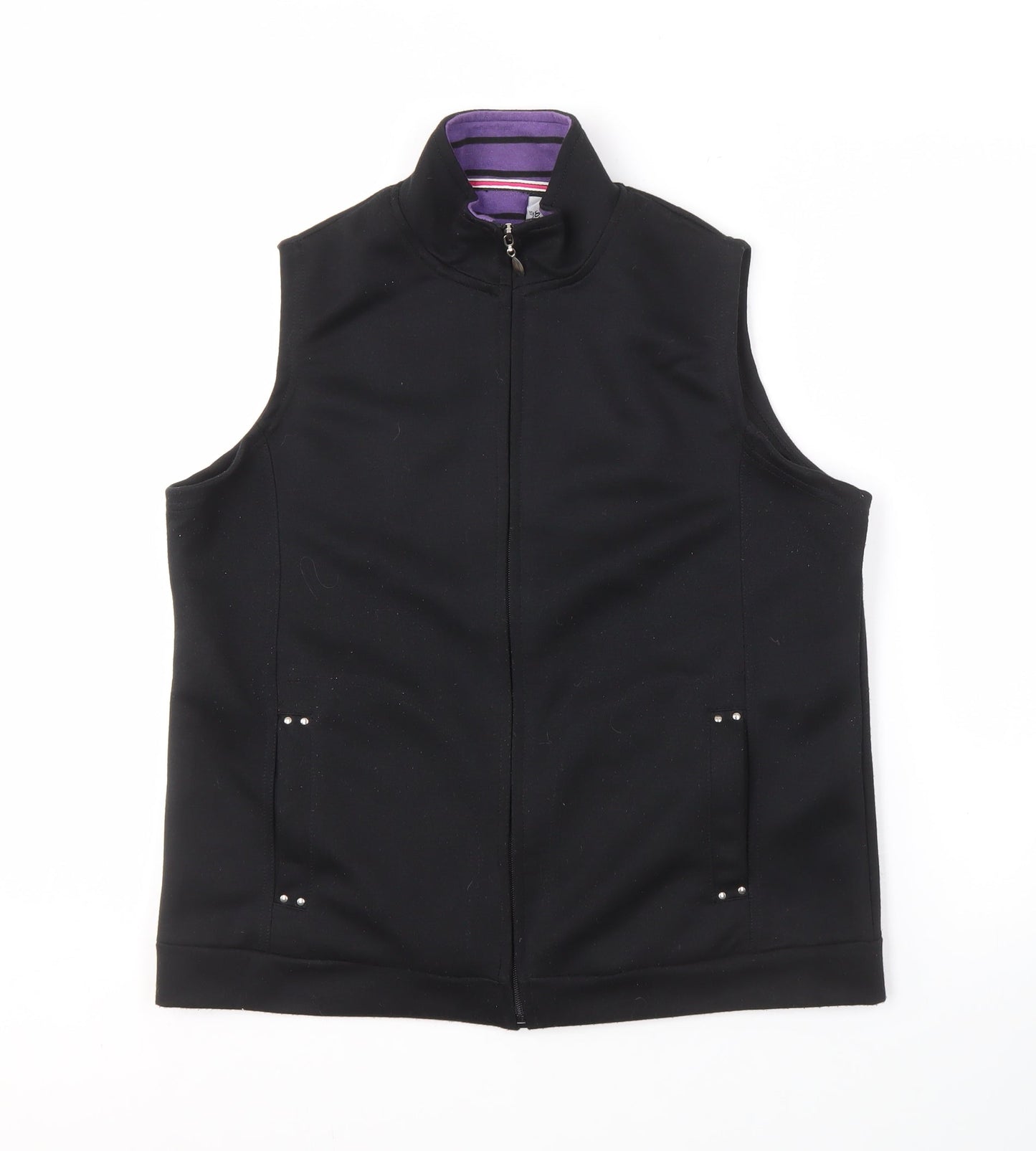 Womens UK Size 12 Alexara Black Gilet
