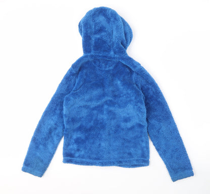 Karrimor Boys Blue Hooded Mid-Length Jacket 9-10 Years