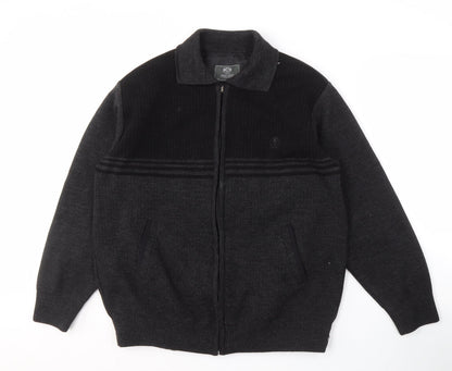 Mens UK Size XL Kemal Ekinci Black Basic Jacket