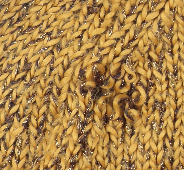 Womens UK Size 6 Miss Selfridge Yellow Pullover Jumper