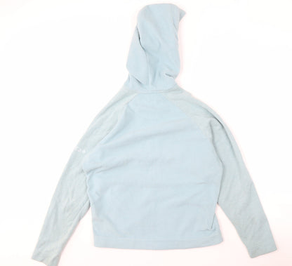 Regatta Women's Blue Hooded Fleece Jacket Size 10