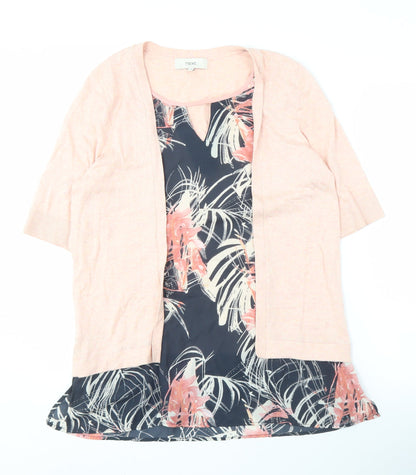 Womens UK Size 14 NEXT Multicoloured Tunic Blouse
