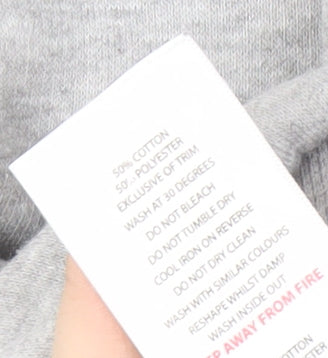 boohooMAN Men's Grey Jogger Trousers, Size M, Regular Fit