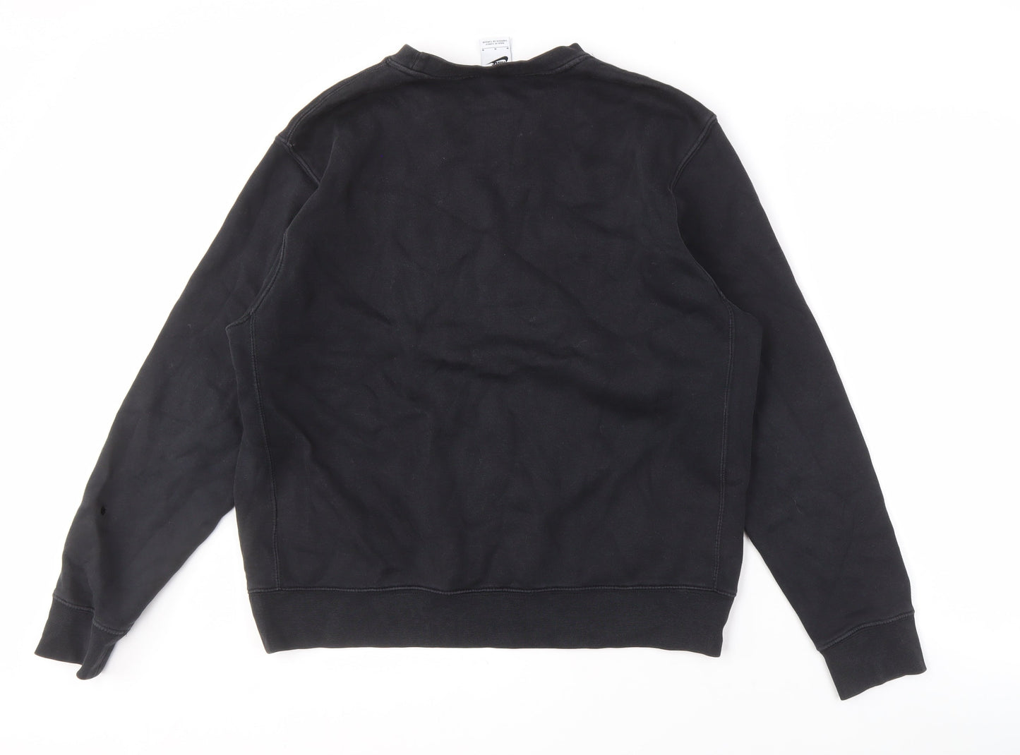 Mens UK Size M Nike Black Pullover Sweatshirt