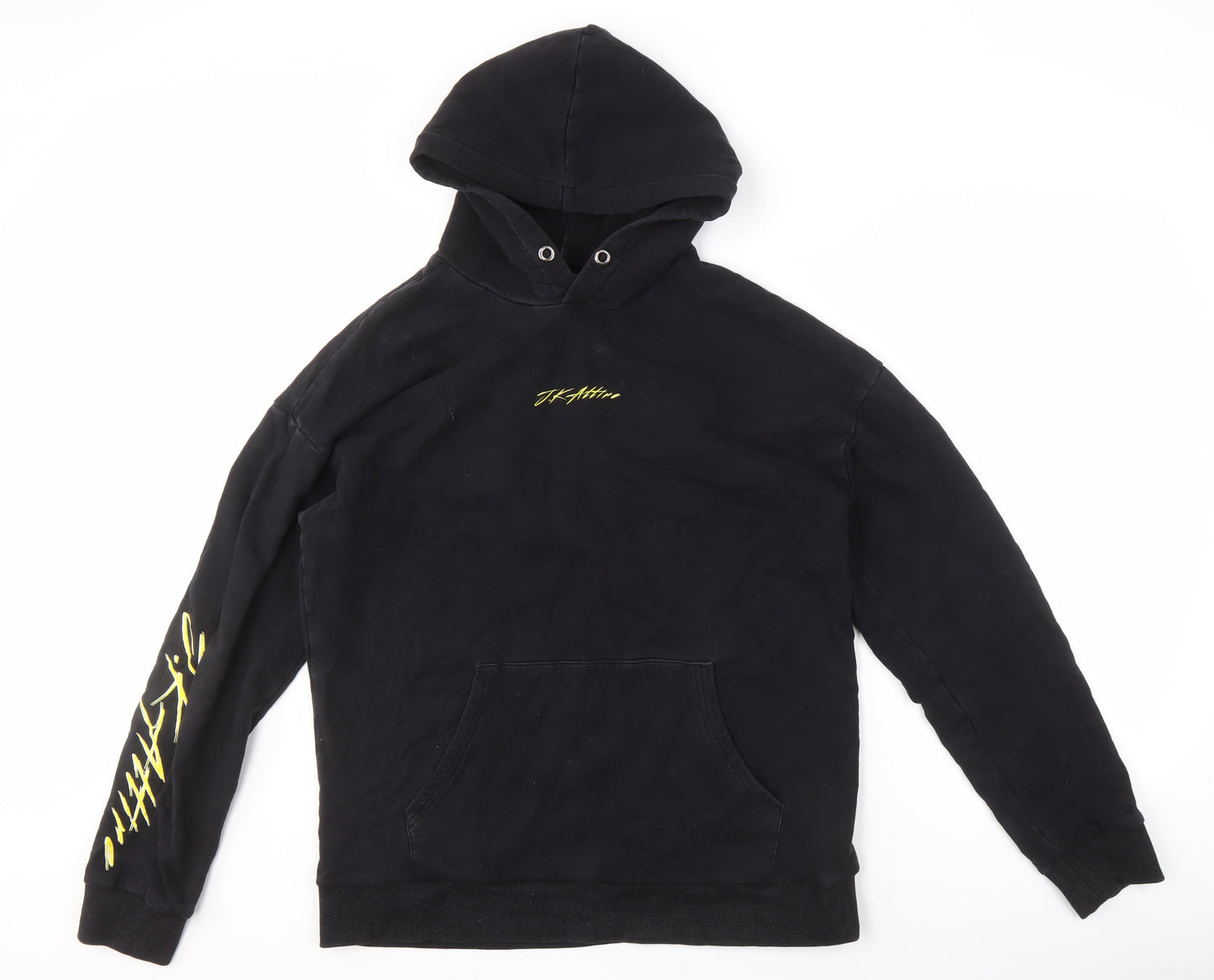 JKA Men's Black Pullover Hoodie - Size L