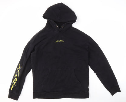 JKA Men's Black Pullover Hoodie - Size L
