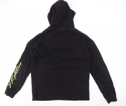 JKA Men's Black Pullover Hoodie - Size L
