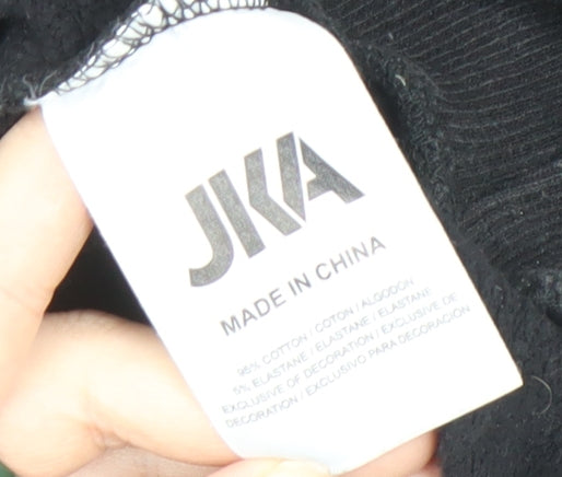 JKA Men's Black Pullover Hoodie - Size L
