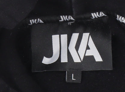 JKA Men's Black Pullover Hoodie - Size L